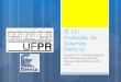TE 131 Proteção de Sistemas Elétricos - UFPR