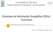 Sistemas de Informação Geográfica (SIGs): Conceitos