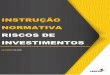 INSTRUÇÃO NORMATIVA RISCOS DE INVESTIMENTOS