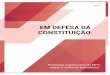 EM DEFESA DA CONSTITUIÇÃO - mpt.mp.br