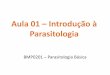 Aula 01 – Introdução à Parasitologia - Moodle USP: e 