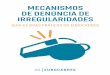 MECANISMOS DE DENÚNCIA DE IRREGULARIDADES