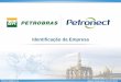 Identificação da Empresa - Petronect