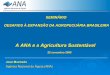 A ANA e a Agricultura Sustentável