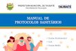 MANUAL DE PROTOCOLOS SANITÁRIOS