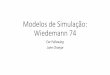 Modelos de Simulação: Wiedemann 74