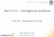 INF 1771 Inteligência Artificial - Edirlei