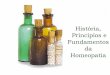 História, Princípios e Fundamentos da Homeopatia