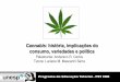 Cannabis: história, implicações do consumo, variedades e 