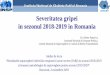 Severitatea gripei in sezonul 2018-2019 in Romania - CNSCBT