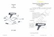 Pistola de Ponto Digital (Motores Manual Gasolina/Diesel 