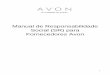 Manual de Responsabilidade Social (SR) para Fornecedores Avon