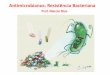 Antimicrobianos: Resistência Bacteriana