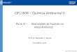 QFL1604 – Química Ambiental II